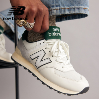 【New Balance】 NB 復古運動鞋_中性_白灰綠_U574VX2-D楦 574 | 蝦皮購物