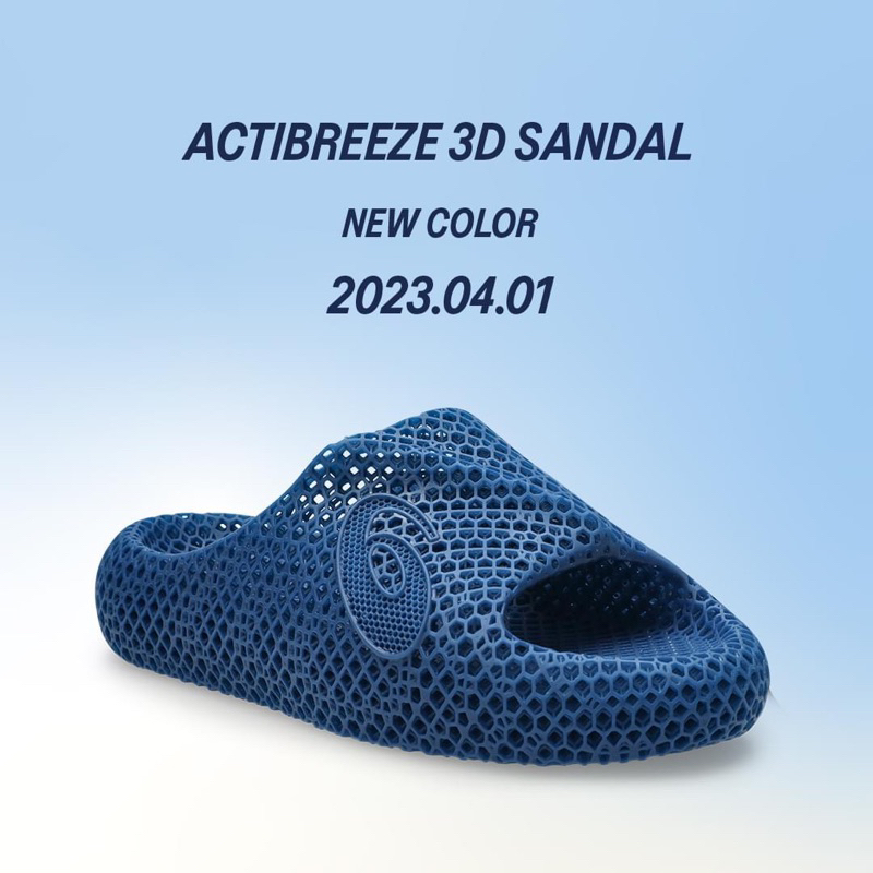 L 27.5-28.5 Asics Actibreeze 3D Sandal 青-