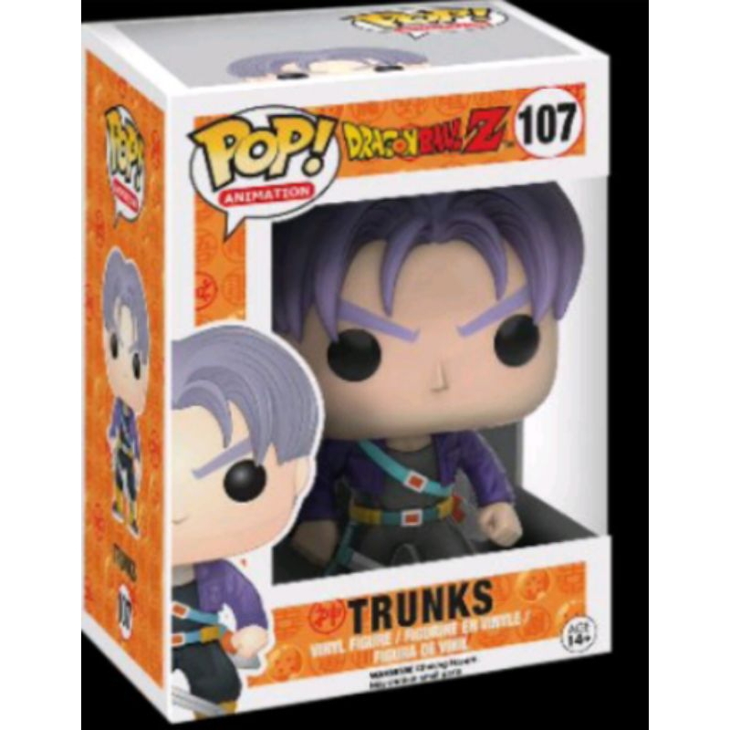 柴寶趣 FUNKO POP 107 特南克斯 TRUNKS 七龍珠 DRAGON BALL Z 正版 蝦皮購物