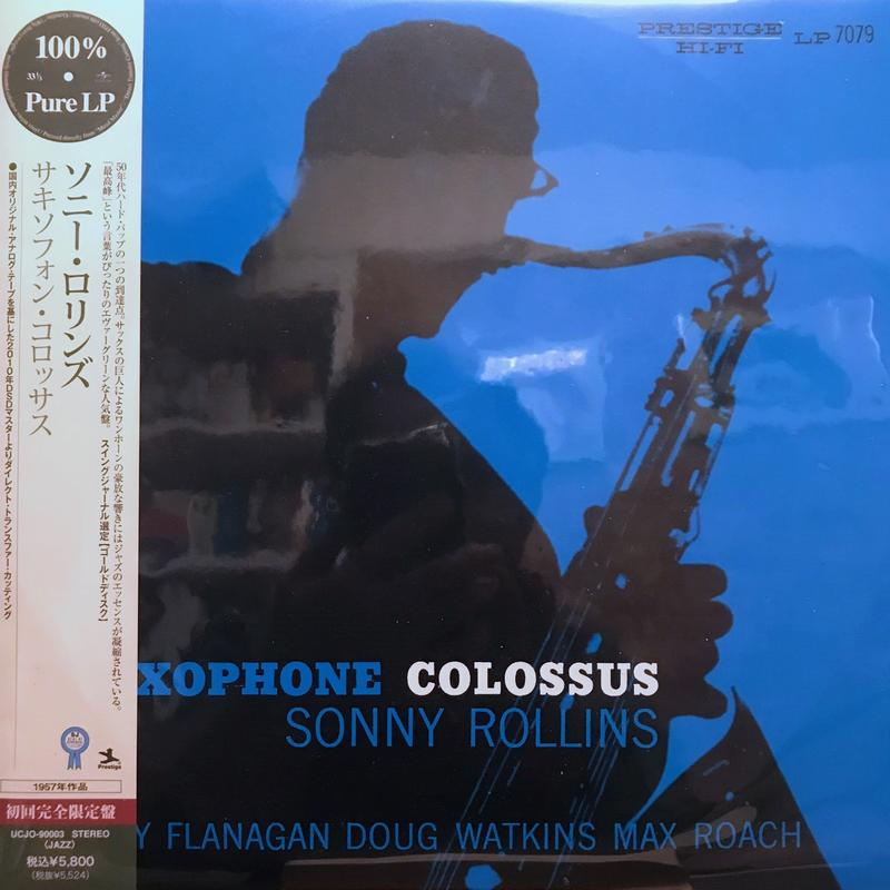 『二手發燒黑膠唱片』 Sonny Rollins / Saxophone Colossus (100% Pure LP) | 蝦皮購物