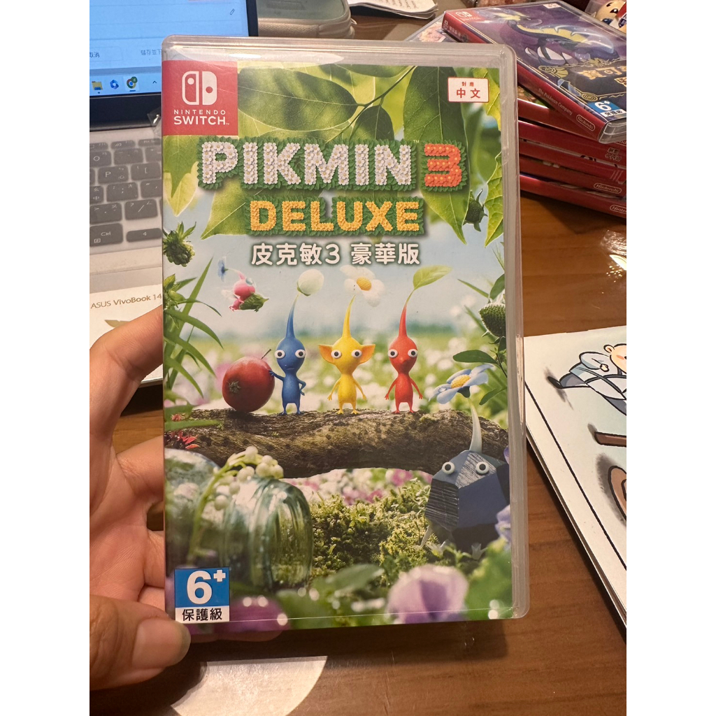 任天堂 Nintendo Switch 《皮克敏3 豪華版》中文版 台灣公司貨 2手 | 蝦皮購物