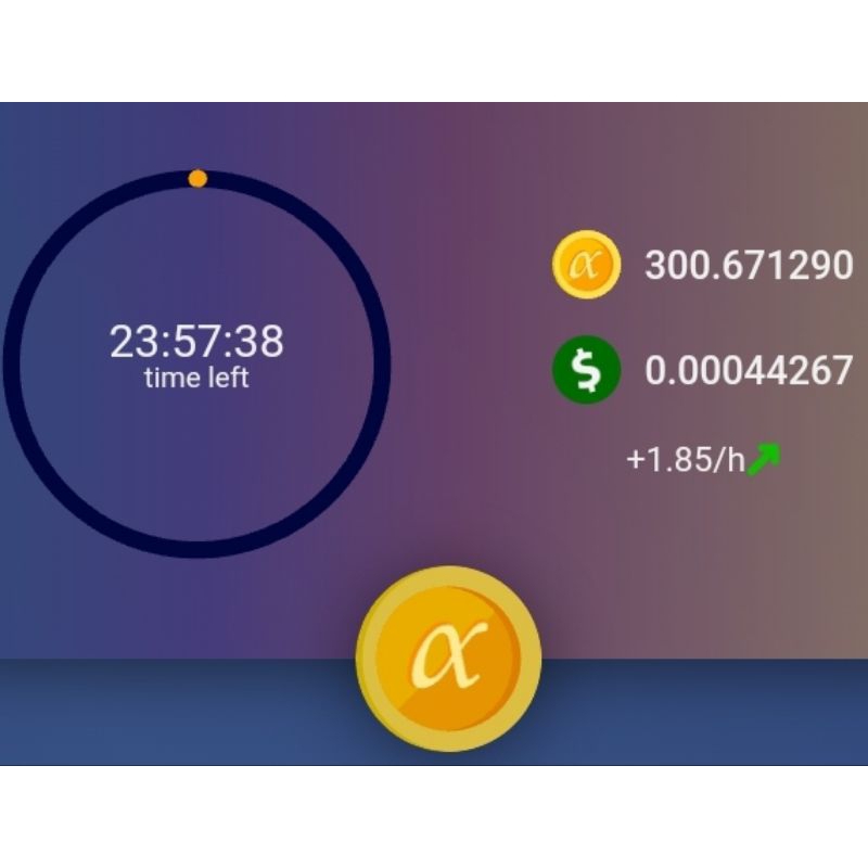 alpha network coin | 蝦皮購物