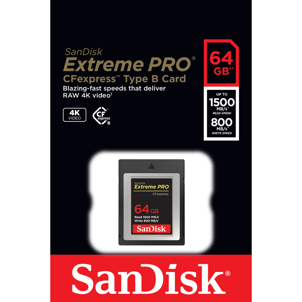 博凱光學] 哈蘇X2D Sandisk Extreme PRO CFexpress Type B 128GB記憶卡