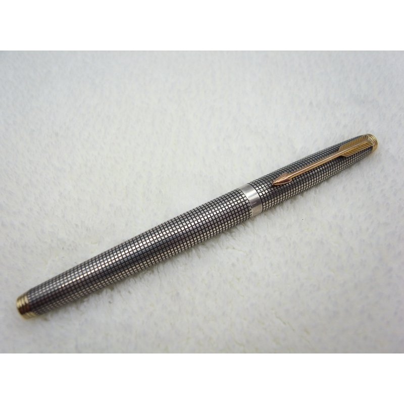 美品、現貨)70年代【 PARKER 派克75型】凹頂(美國製)14K-585(B-尖)(金