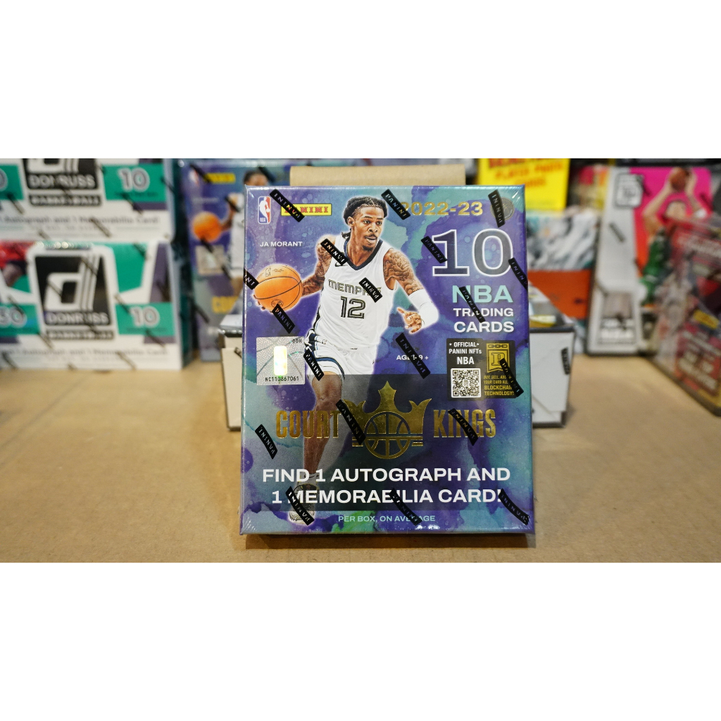 油畫原封箱開拆起來抽SSP 2022-23 Panini Court Kings NBA Hobby