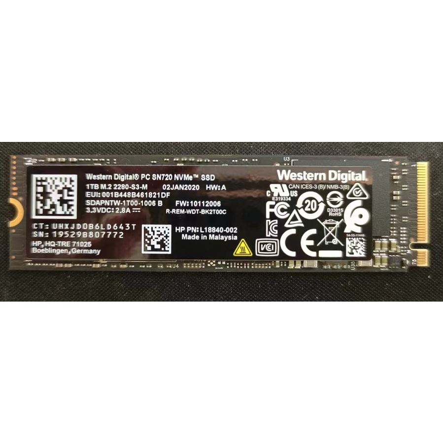 WD】SSD PCIE NVMe 1TB(拆機良品) | 蝦皮購物