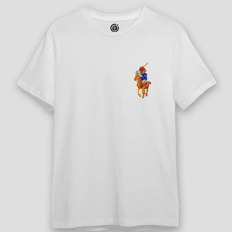 【Jin Pin】🌟獨家 品牌Copy 棒球熊刺綉款 短T 萊卡 涼感材質🌟 蝦皮購物