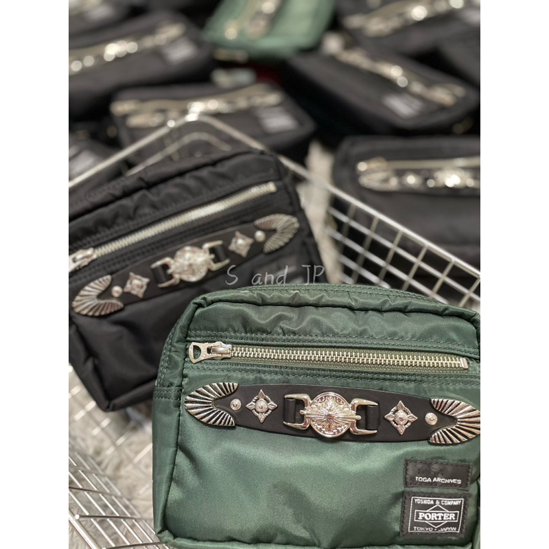 兩色現貨23SS最新日本限定TOGA X HEAD PORTER BELT BAG 腰包側背小包大