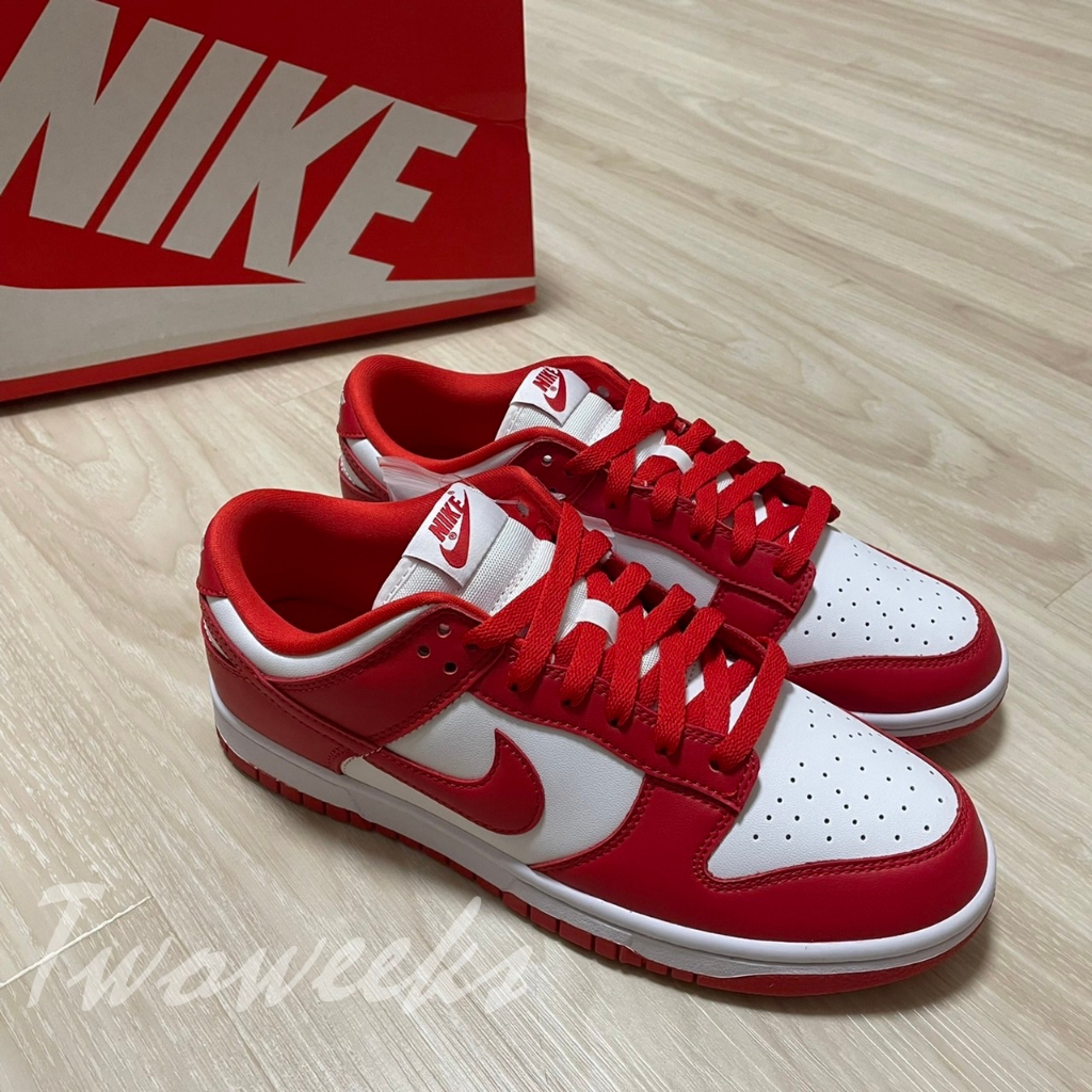 Tw - Nike Dunk SP Low University Red CU1727-100 大學紅紅白板鞋