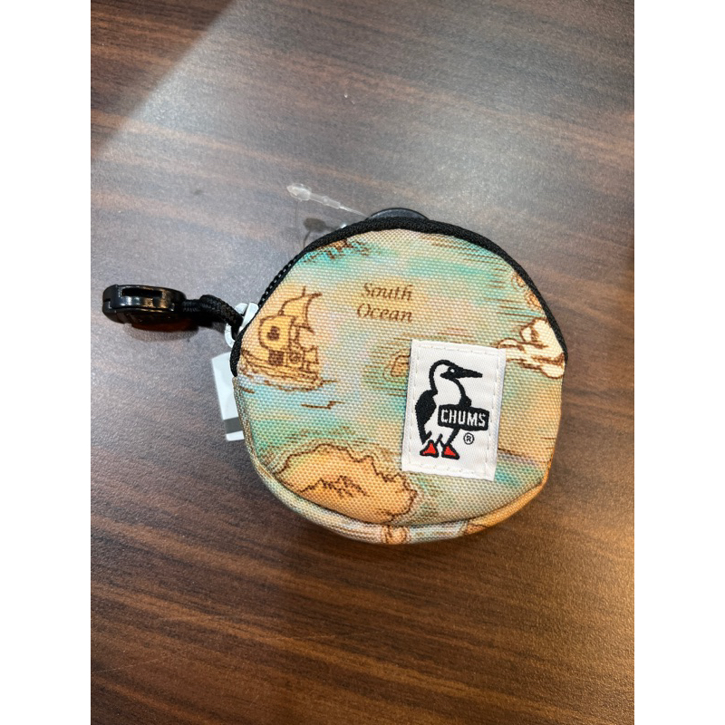 現貨)CHUMS ECO ROUND COIN CASE 小圓包零錢包小物包日系美國