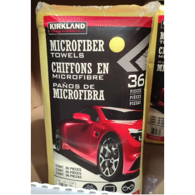 Kirkland Signature Ultra High Pile Premium Toallas De Microfibra Paquete De 36 4 Unidades