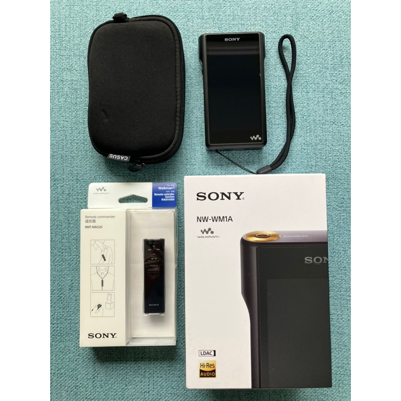 已售出)二手Sony NW-WM1A 黑磚一代附遙控器、簡易收納包| 蝦皮購物