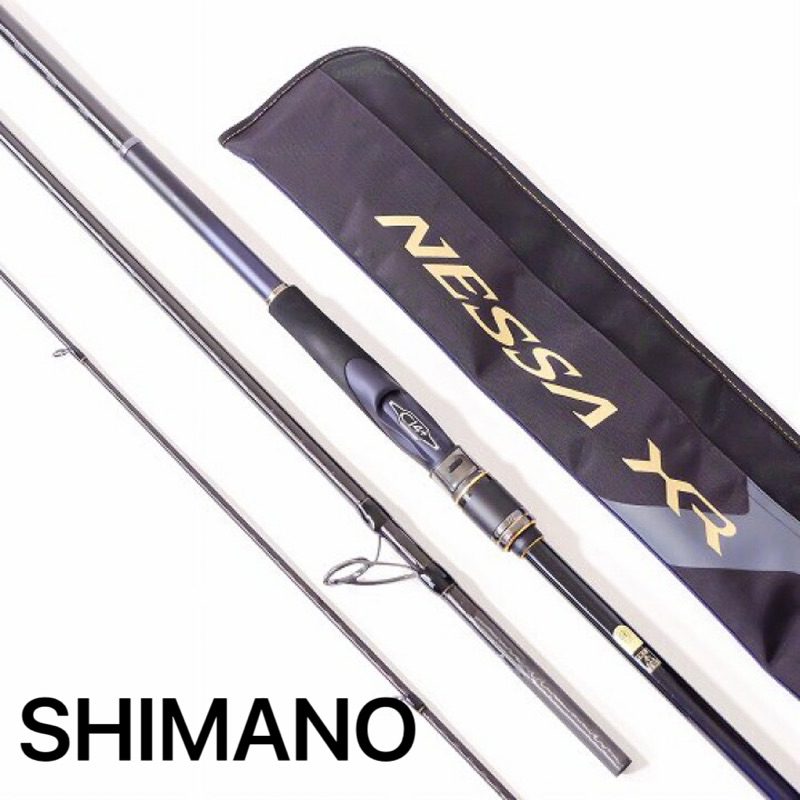 シマノ SHIMANO ネッサ XR S110M/MHスピニング・3ピースロッド - ロッド