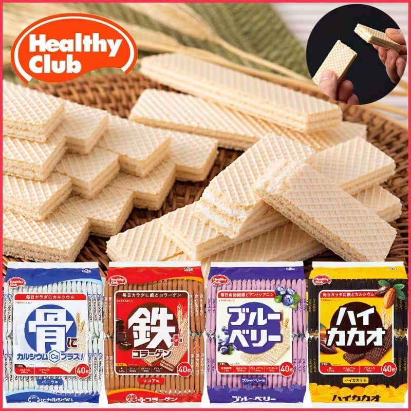 本零食 Hamada 36枚 (新包裝)(威化餅乾(/鐵/骨/可可/水果 | 蝦皮購物