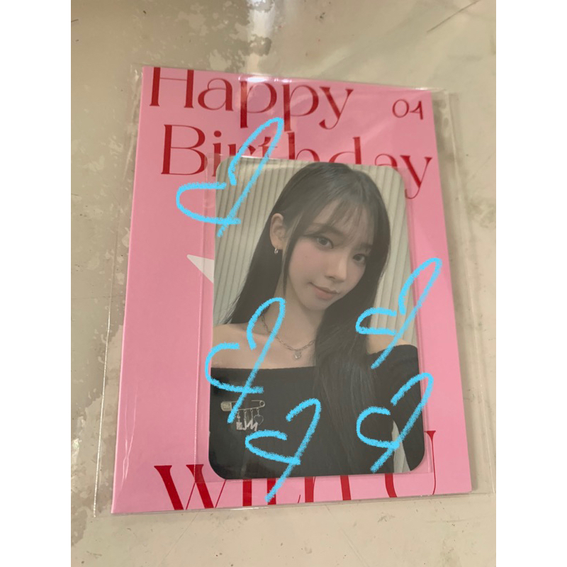 現貨 Aespa Karina 生日卡 生日祝福卡 | 蝦皮購物