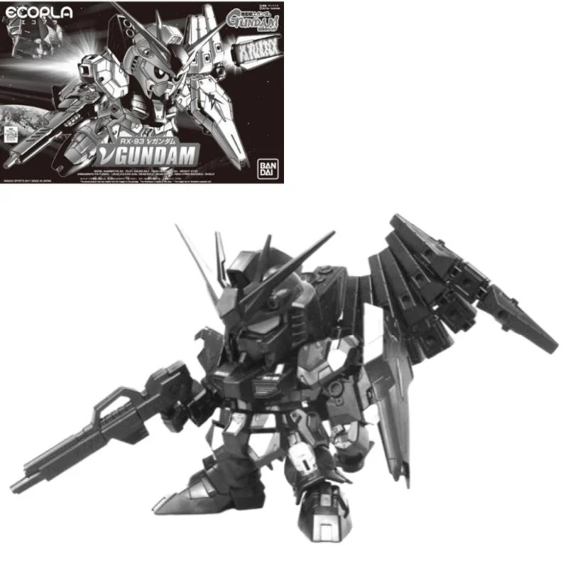 稀有 基地限定 sd gundam bb 戰士 ecopla rx-93 牛 nu 鋼彈 | 蝦皮購物