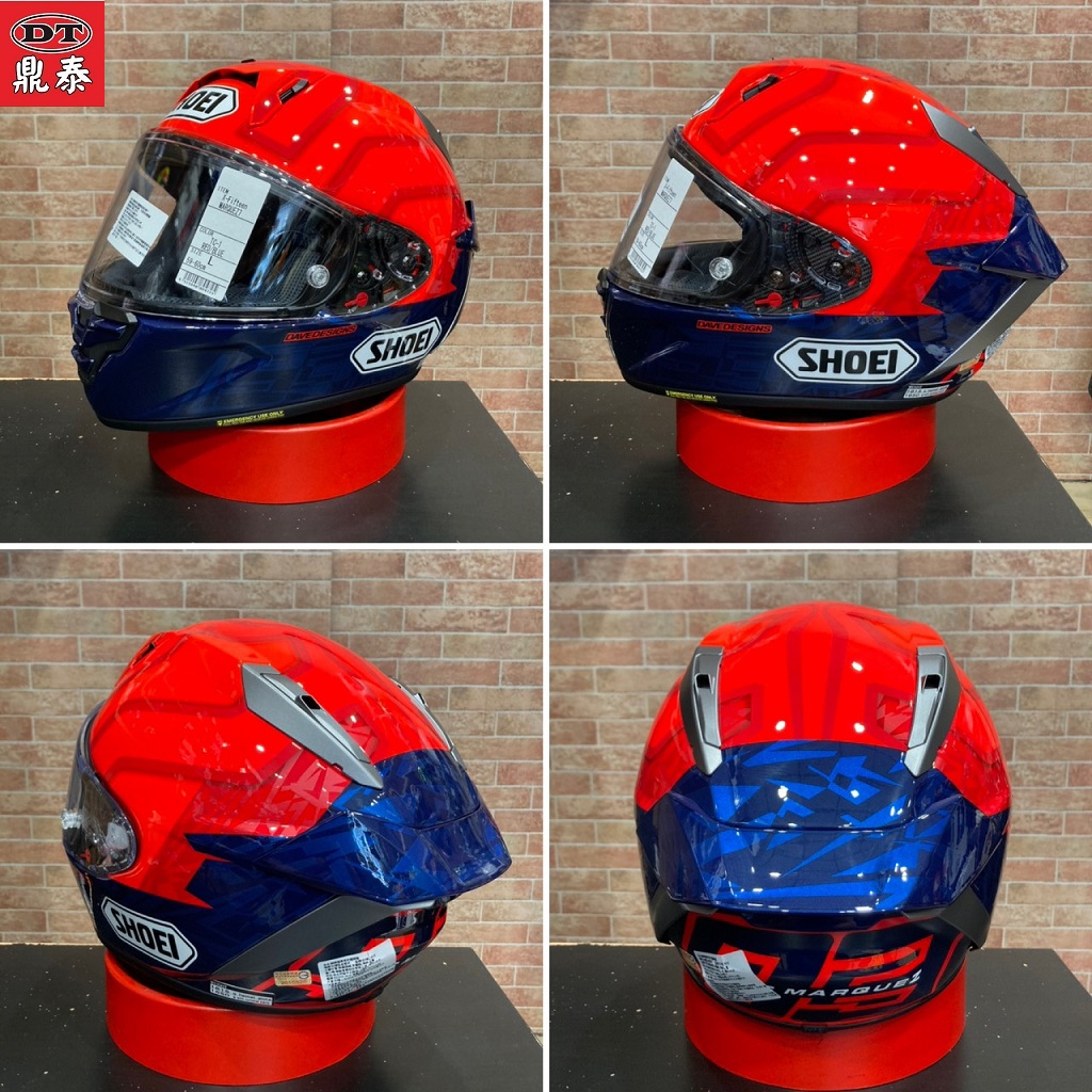 SHOEI X-FIFTEEN マルケス7 TC-1 L 新品 X15 MM93 鼎泰安全帽SHOEI