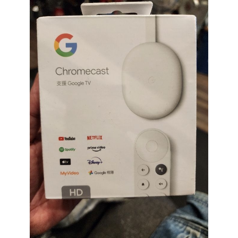 google chromecast串流播放器，用不到隨便賣，全新未開封| 蝦皮購物