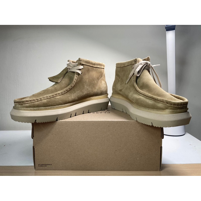 新品 sacai × Clarks Hybrid Wallabee Boots sacai × Clarks Originals ハイブリッド『Wallabee Boots』が国内5月26