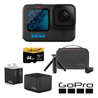 【GoPro】HERO 11 Black 旅遊輕裝套組(主機+Enduro充電電池+