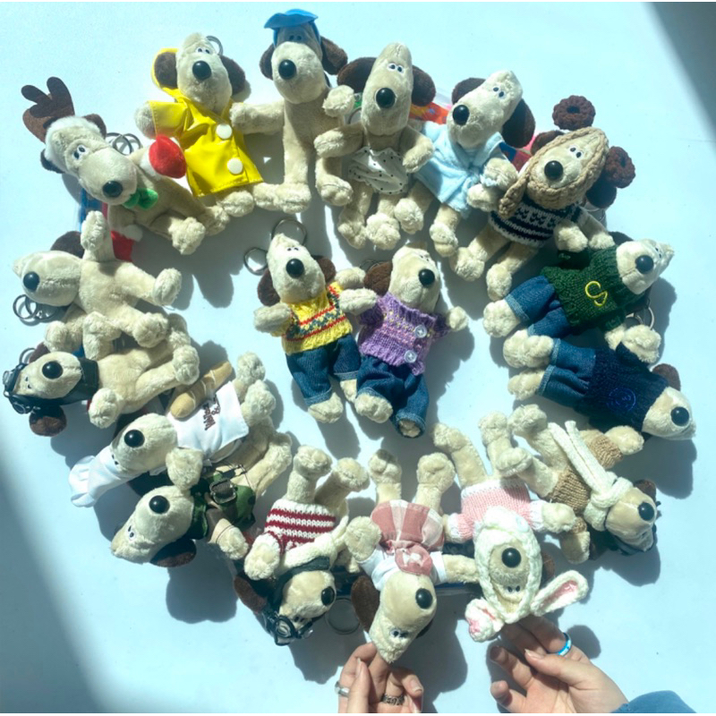 🛸韓國文創周邊| Gromit dog | 掌門狗吊飾酷狗娃娃手作配件[預購