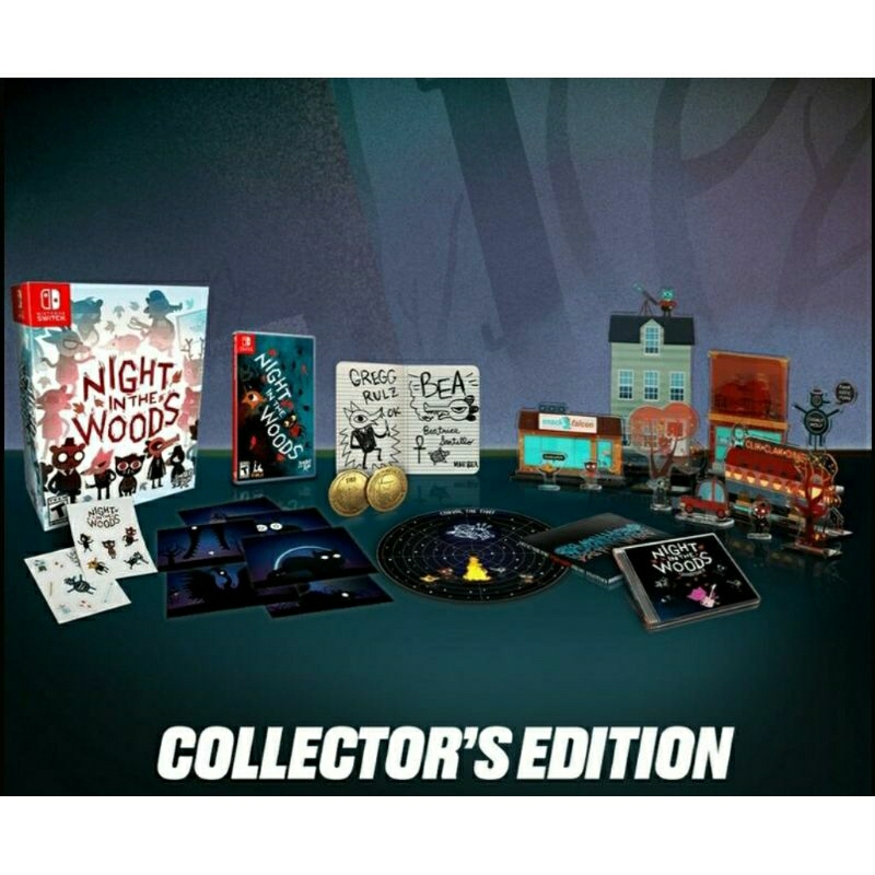 超級稀有遊戲】NS Switch遊戲Night in the Woods 林中之夜英文版典藏版