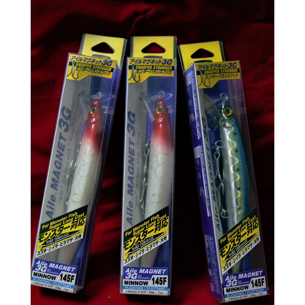 DUEL 3G Aile MAGNET 145F MINNOW 28g 米諾3隻一起賣 | 蝦皮購物