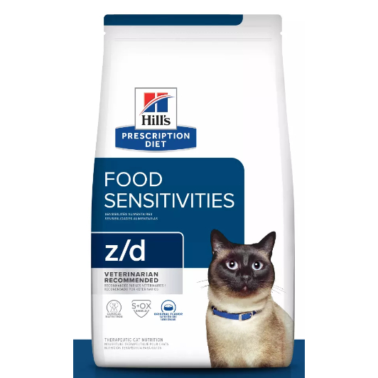 美國 希爾斯 ZD 貓咪 皮膚食物敏感 飼料 4LB 蝦皮購物