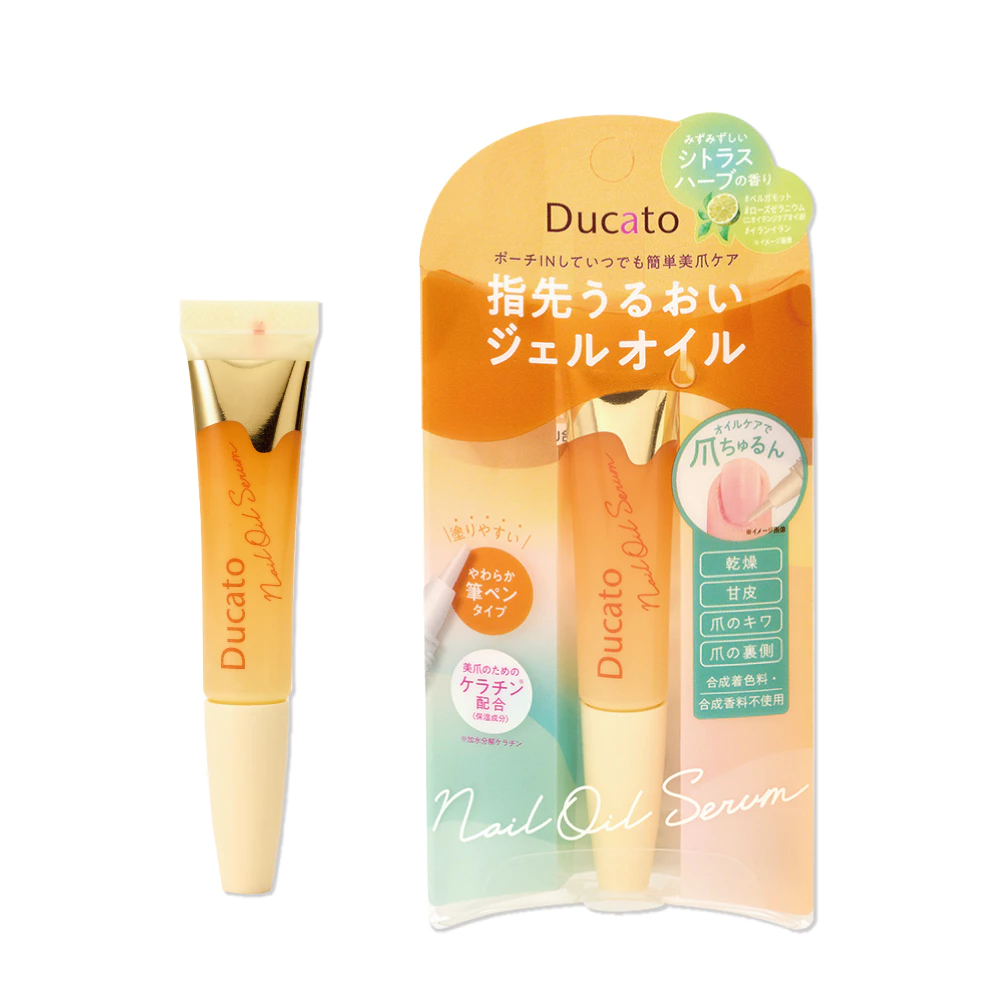 【指尖療癒系】Ducato 指緣修護精華筆-柑橘香：隨身攜帶的沙龍級護理，讓雙手隨時散發清新果香