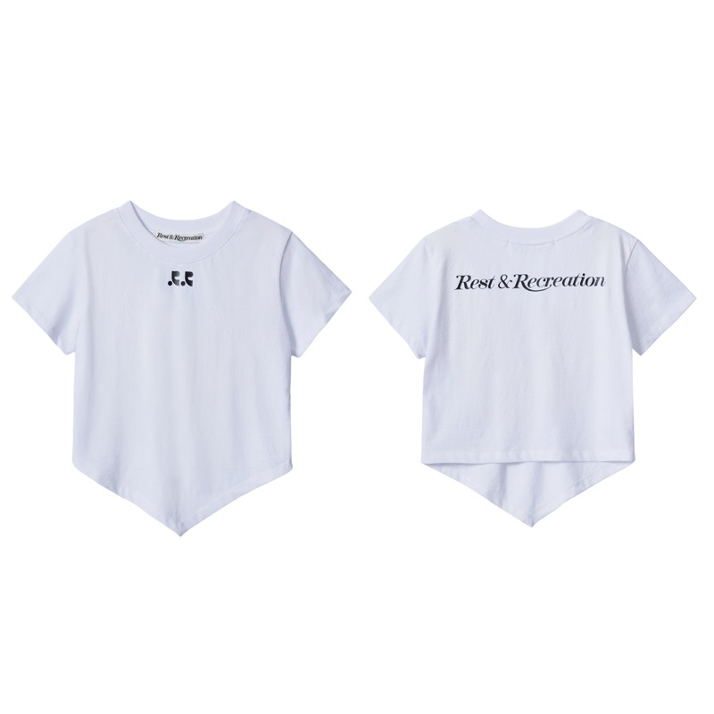 2色🏹韓國品牌Rest and recreation RR ARROW POINT COTTON 前v