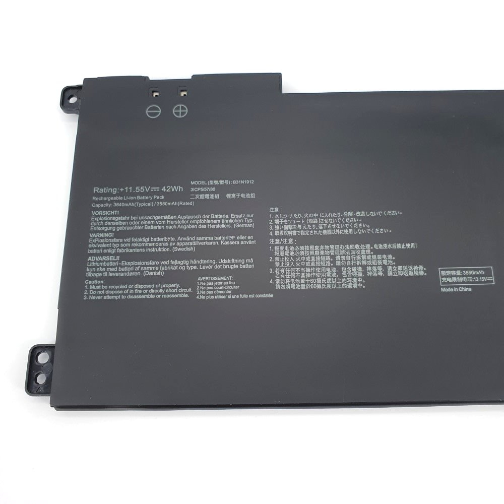 華碩 ASUS B31N1912 原廠規格 電池 R552 E410KA E410MA E510KA E510MA | 蝦皮購物
