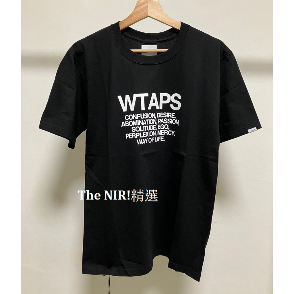 The NIR! 精選] WTAPS 22SS Ingredient 黑色短袖T恤短T T-shirt | 蝦皮購物