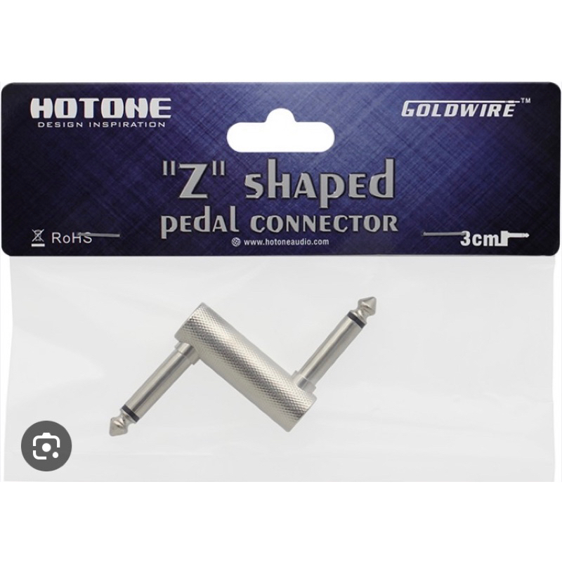 『立恩樂器 效果器專賣』單條HOTONE Z型導線 效果器 專用 導線 Z shaped Z型短導 CABLE ZC-3 | 蝦皮購物