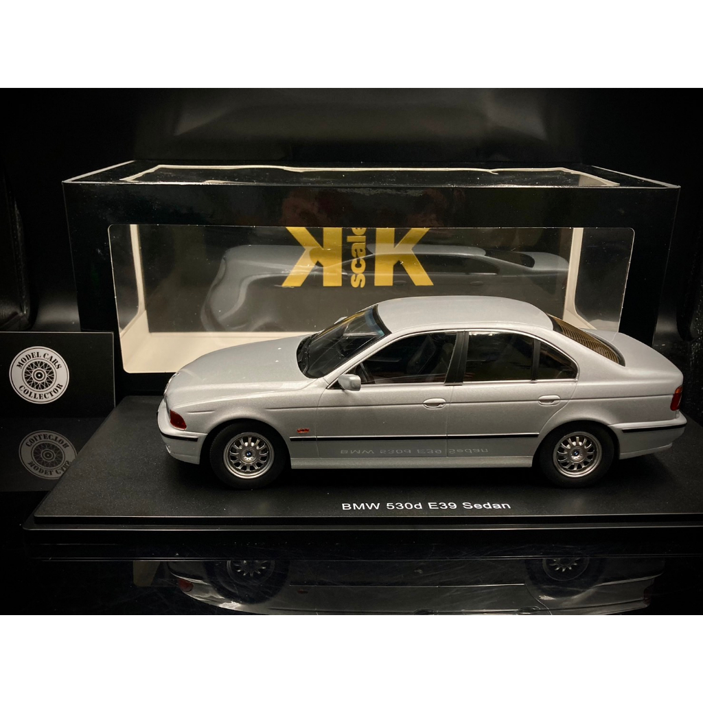 收藏模人】KK Scale BMW E39 530d 1995 銀色1/18 1:18 | 蝦皮購物