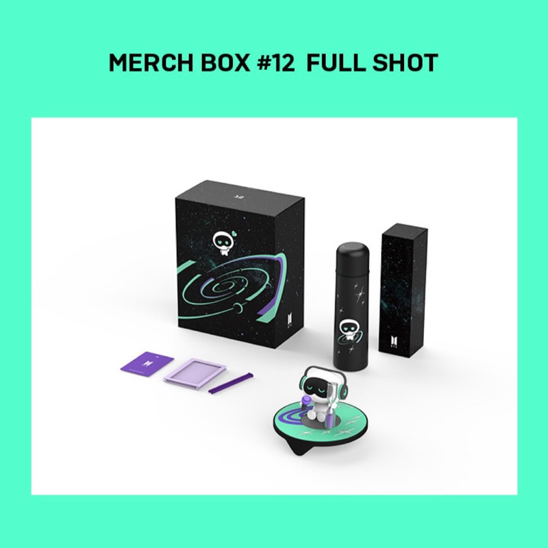 🇰🇷Weverse BTS Merch Box #12 官方高級會員限定宇豆碩珍太空人| 蝦皮購物