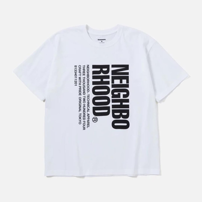 全新23SS NEIGHBORHOOD NH . TEE SS-3 直條字體LOGO | 蝦皮購物