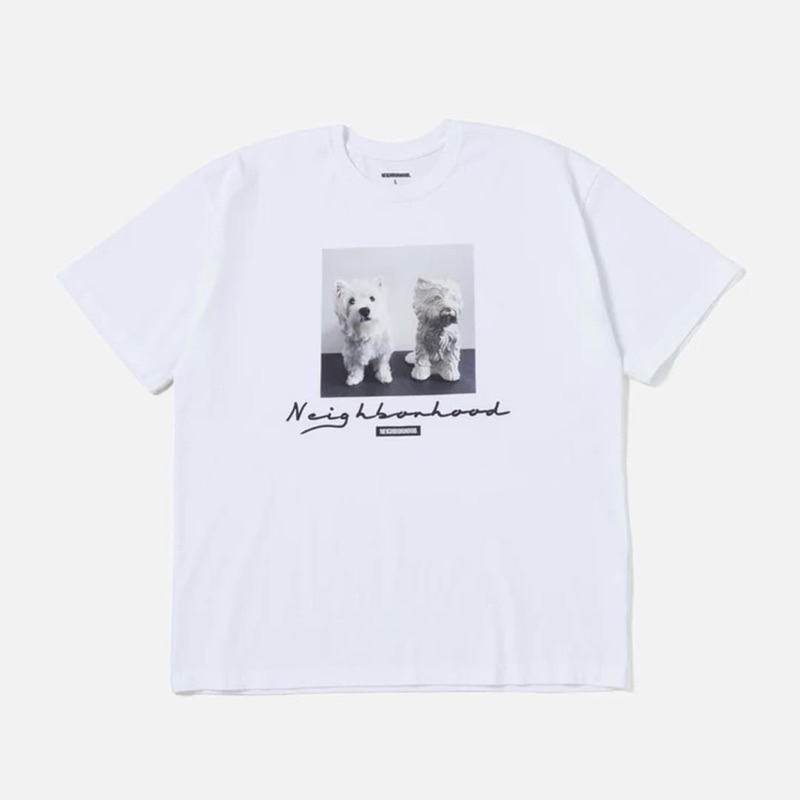 全新 23SS NEIGHBORHOOD NH . TEE SS-13 胸前圖案 狗