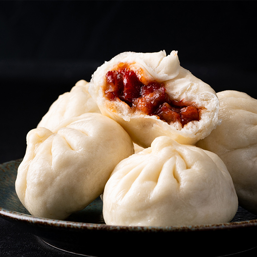 【上野物產】小顆 港式叉燒包 純手工 不含防腐劑 (35g±10%/個) 港點 | 蝦皮購物