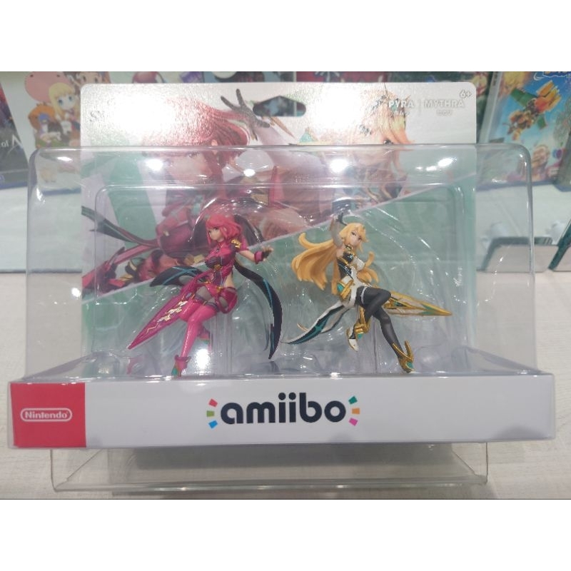 [全新現貨]NS 異度神劍 amiibo PYRA 焰&MYTHRA 光 明星大亂鬥系列 | 蝦皮購物