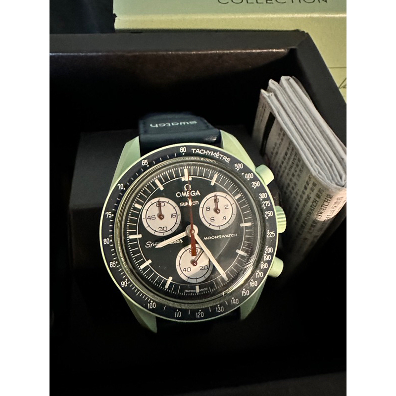 OMEGA SWATCH EARTH 聯名款全網最便宜正品9.9成極新二手Mission to the