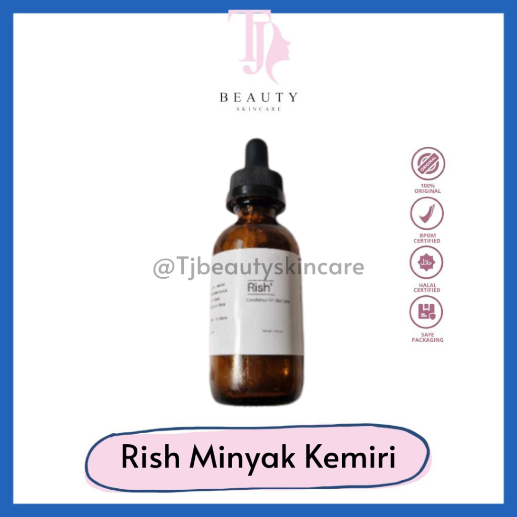 READY Rish Minyak Kemiri 60ml/120ml Solusi Rambut Rontok | 蝦皮購物