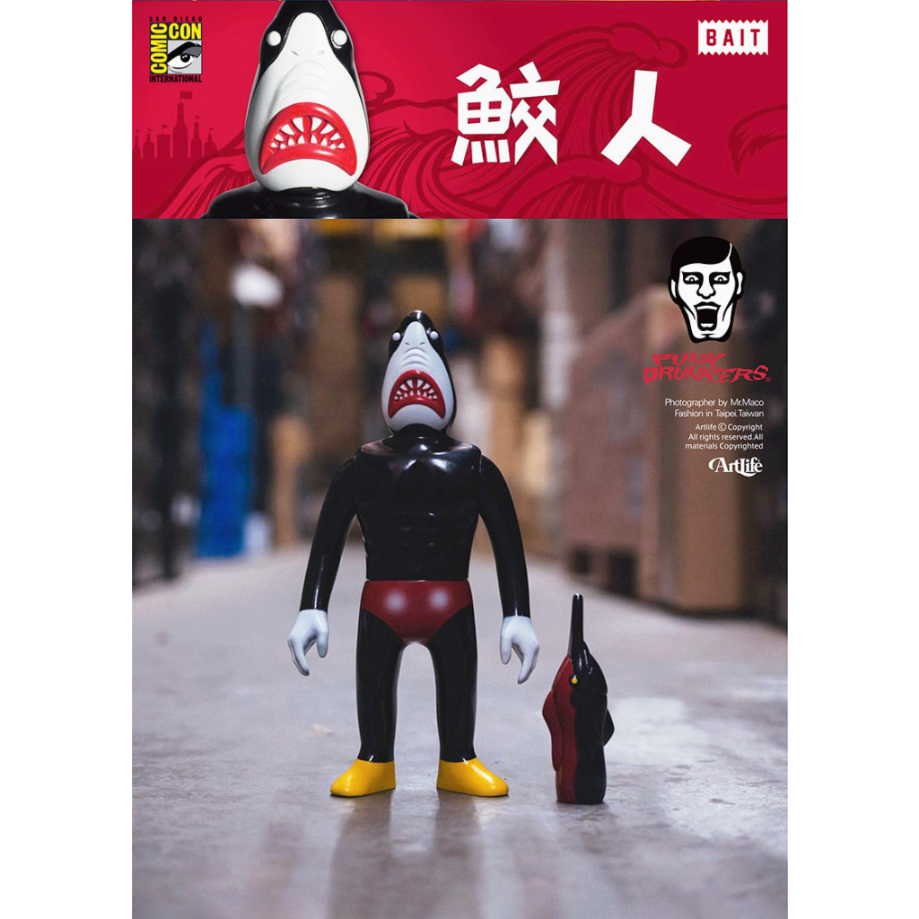 ArtLife @ SDCC 2021 Punk Drunkers PDS BAIT 鷹の爪鮫人Samenchu