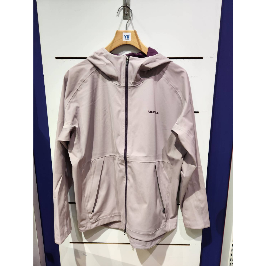 【MERRELL】WHISPER RAIN SHELL 降噪防水透氣外套MLAWS25599482紫色 | 蝦皮購物