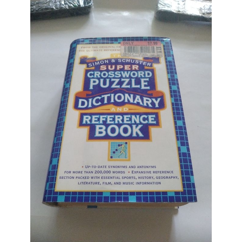 Super Crossword Puzzle Dictionary and Reference Book（2370） | 蝦皮購物