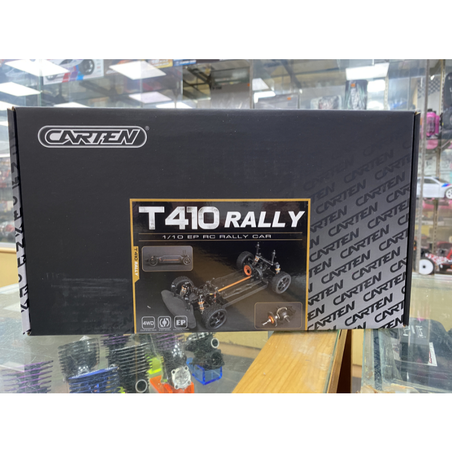 上手遙控模型Carten 凱登1/10 T410 RALLY 房車高級版/KIT（無車殼 