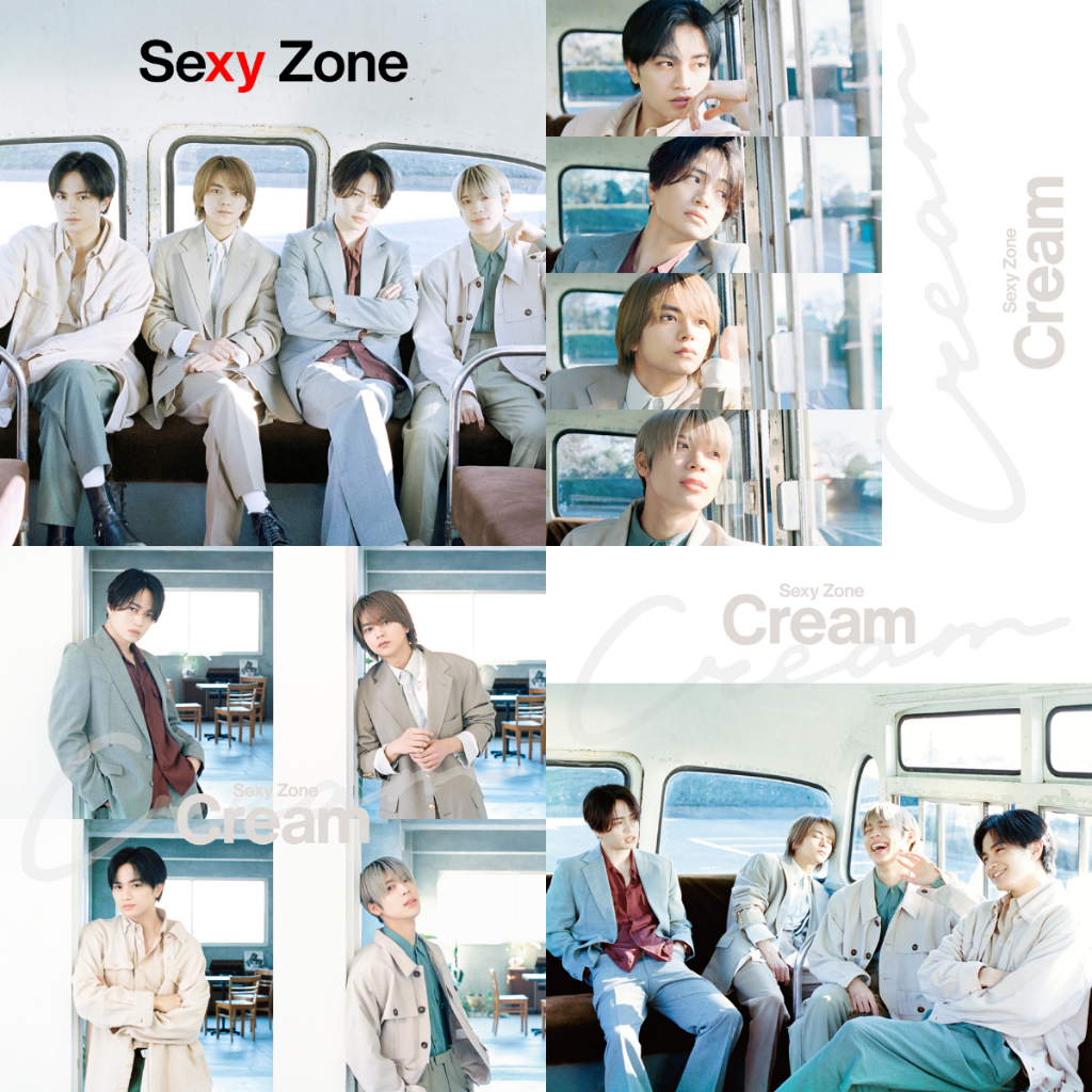 五大唱片 💽 - Sexy Zone 【Cream】(環球官方日本進口)