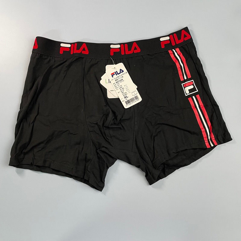 FILA 天絲 棉 抗菌 運動 平口褲 內褲 男 涼感 吸排 男生 四角 透氣 吸汗 吸濕排汗 銀離子 串標 楠希 | 蝦皮購物