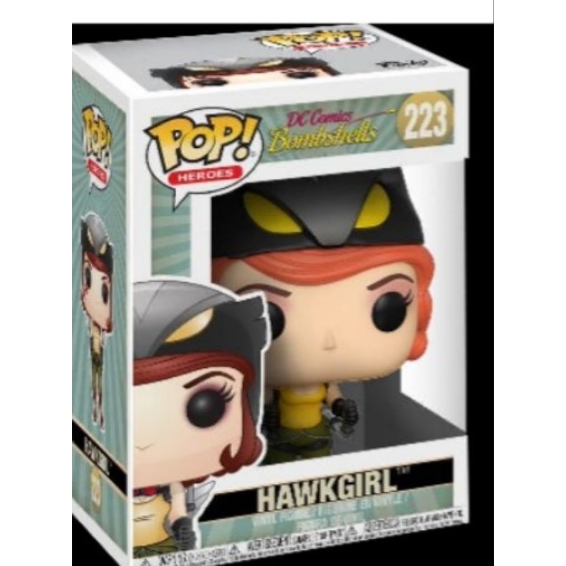 柴寶趣FUNKO POP 223 鷹女HAWKGIRL DC BOMBSHELLS 正版| 蝦皮購物