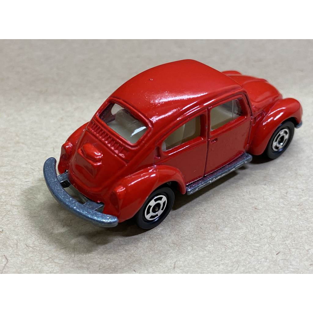 Tomica 日本製藍盒no.F20 VOLKSWAGEN 1200LSE 大紅色金龜車稀有
