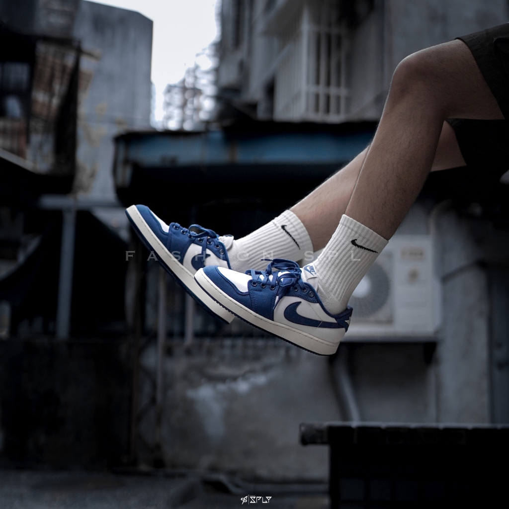 Fashion SPLY】Air Jordan1 KO Low Dark Royal Blue寶藍DX4981-103